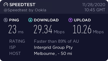 WeVPN-Melbourne-TCP.png